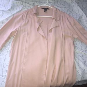 Light pink forever 21 cardigan